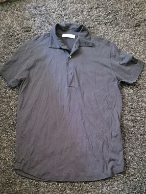 Men's Classic Short-Sleeve Polo in Black
